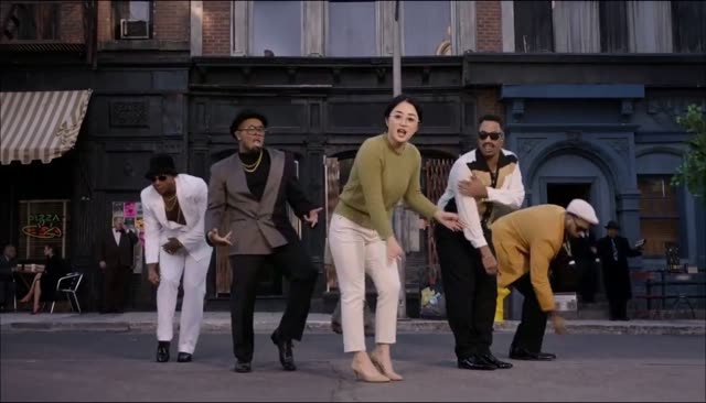 Uptown Funk AI Video with Friends in the Crew